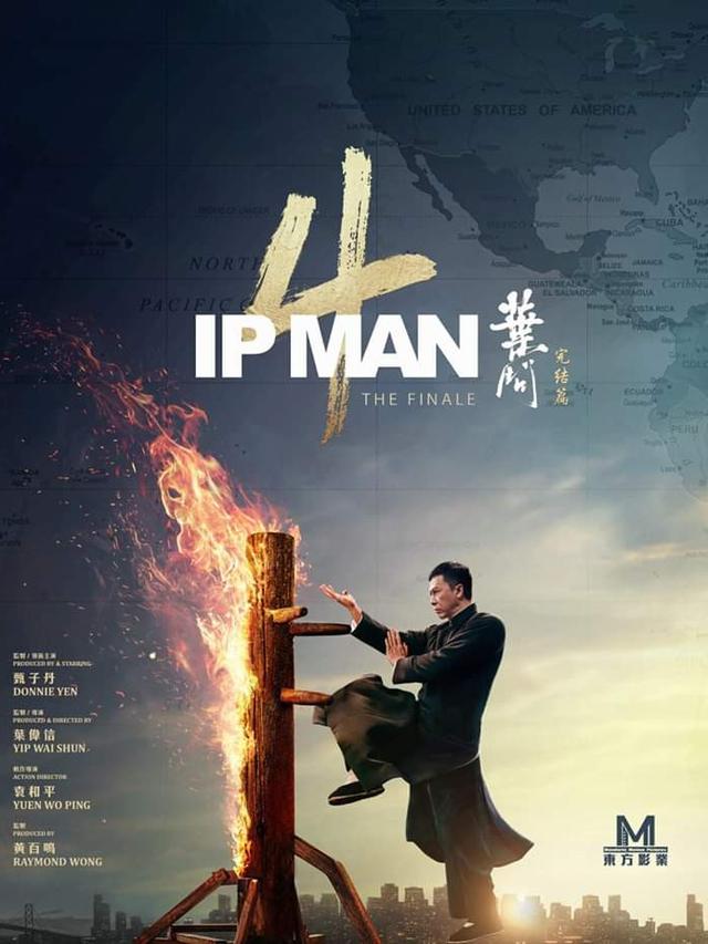 Poster film Ip Man 4: The Finale. (Dok. IMDb/ Pegasus Motion Pictures)