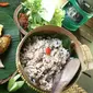 Kuliner Sunda, nasi tutug oncom. (resepseharihari.com)