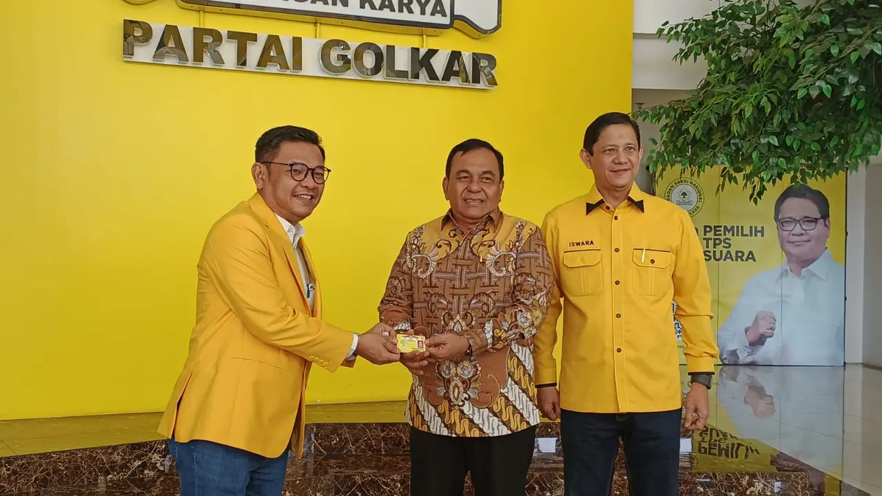 Eks Kadensus Anti Teror 88 Polda Bali, Irjen Purn. Yovie Mahar resmi bergabung ke Partai Golkar