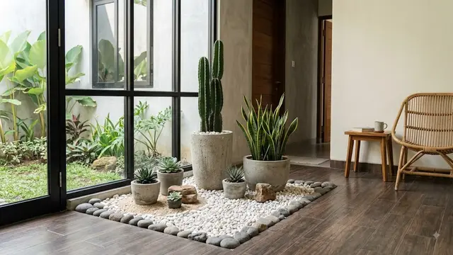 Ide Taman Mini di Sudut Rumah