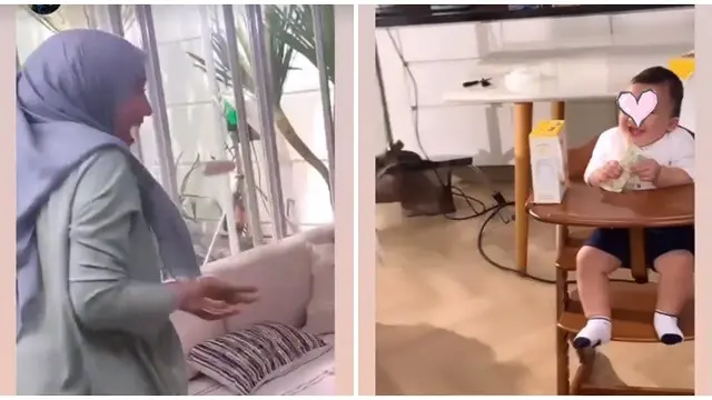 Anak Belum Genap 1 Tahun, Ini 6 Momen Zaskia Sungkar Syuting Iklan Bareng Ukkasya
