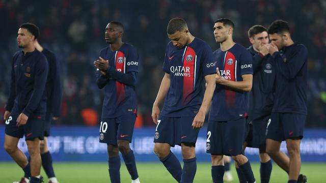 Raut Sedih di Wajah Pemain PSG