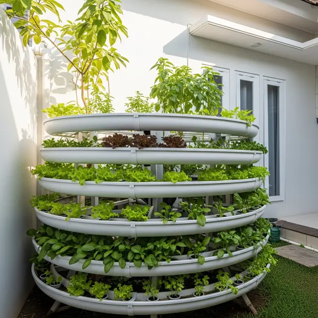 9 Ide Hidroponik Kreatif Pakai Talang Air Bekas Jadi Kebun Modern, Solusi Lahan Terbatas