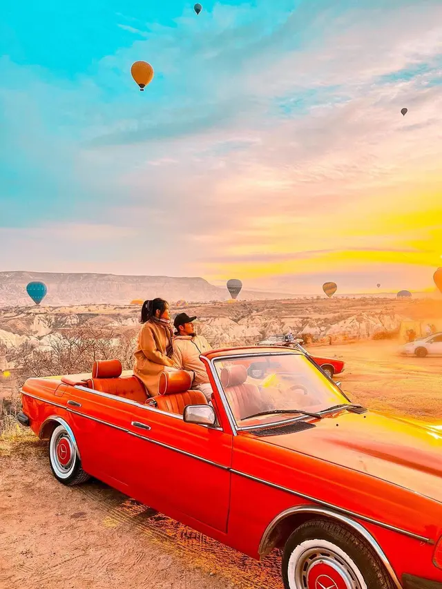 Via Vallen liburan di Turki (Instagram/viavallen)