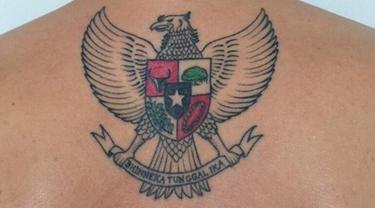 Tato Garuda Pancasila Salah Satu Cara Tunjukkan
