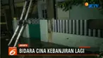 Banjir yang merendam pemukiman di kelurahan Bidara Cina, sejak Rabu siang mulai surut.
