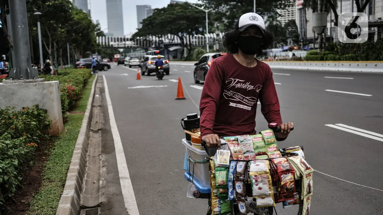 Ilustrasi Pedagang Kopi Keliling alias Starling
