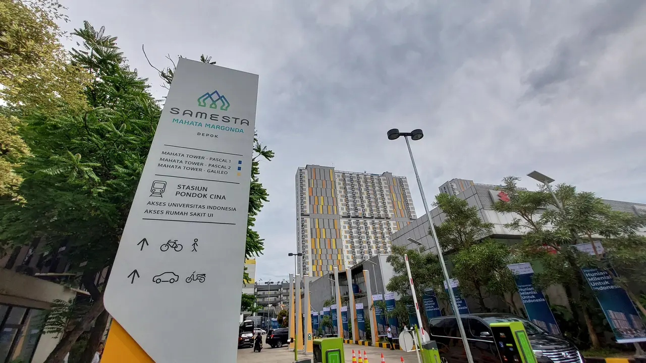 Presiden Joko Widodo (Jokowi) meresmikan apartemen hunian milenial di Margonda, Depok