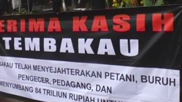 Aksi Menentang Hari Anti Tembakau se-Dunia