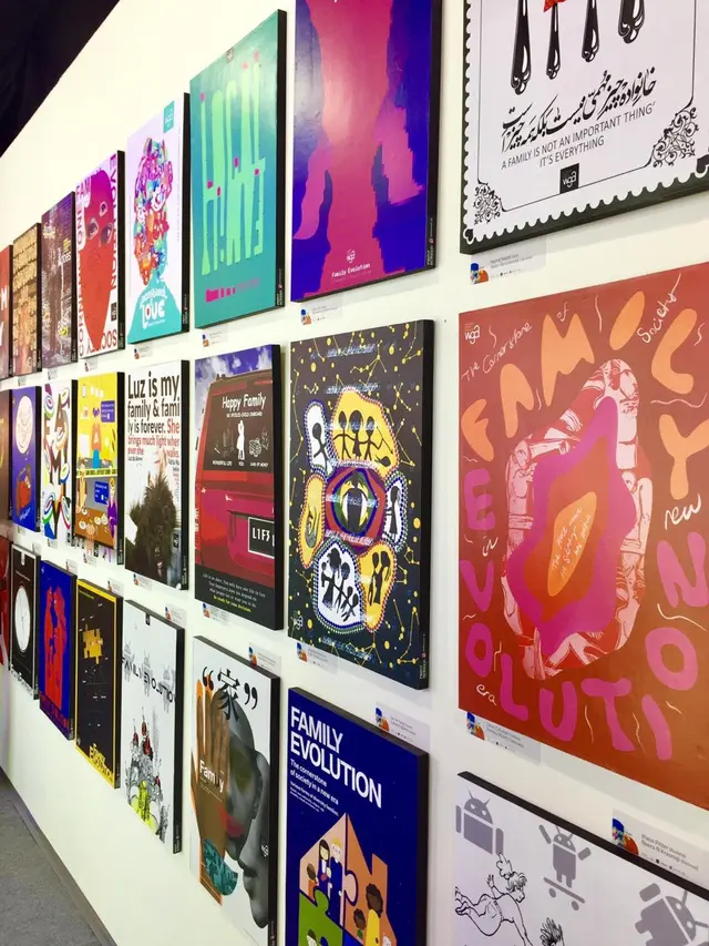 Karya Poster Komunikasi Visual Berkelas Dunia, Dipamerkan di Tangerang