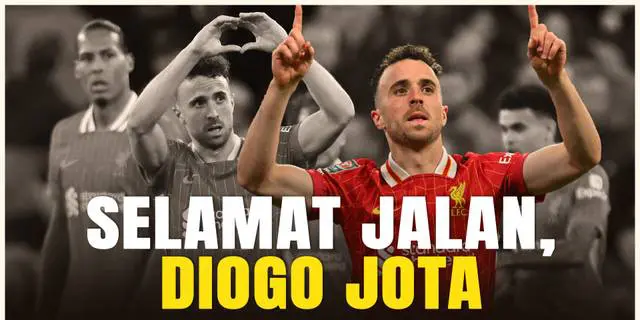 VIDEO: Liverpool Harus Kehilangan Bintangnya, Diogo Jota yang Meninggal Dunia dalam Kecelakaan Nahas