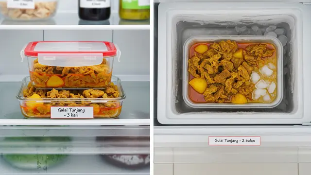Cara Penyimpanan Gulai Tunjang