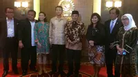 Ketua DPR Ade Komaruddin menerima Dubes Korea Selatan (Liputan6.com/ Devira Prastiwi)