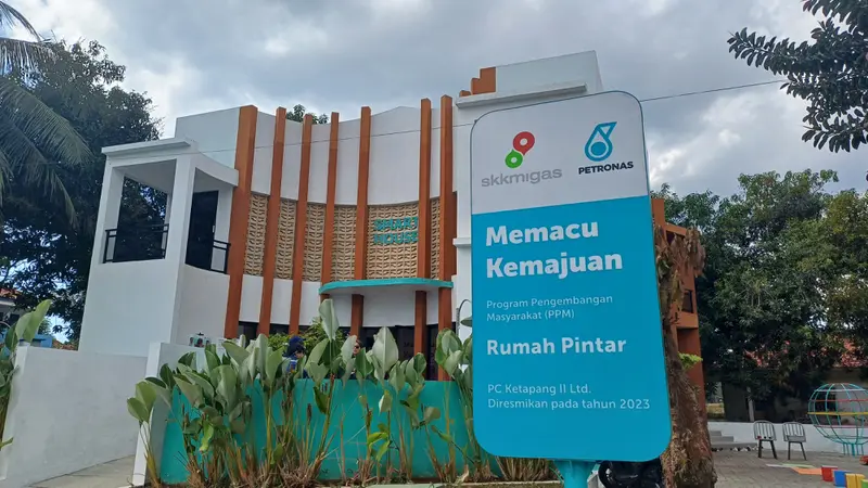 Petronas Indonesia Bangun Rumah Pintar di Sekitar WK Ketapang