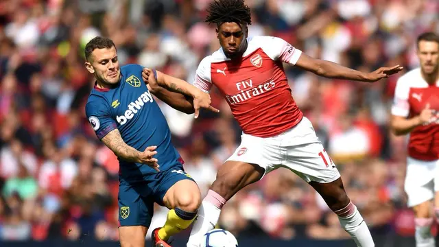 Arsenal vs West Ham United (Twitter Arsenal)