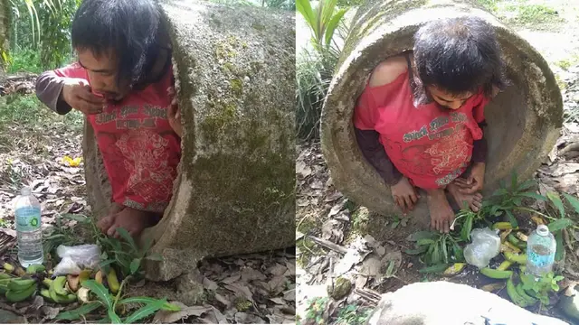 Sedih, Tunawisma Tinggal Di Pipa Gorong-gorong Untuk Bertahan Hidup