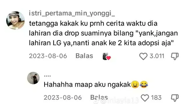 6 Cerita Celetukan Kocak Suami ketika Dampingi Istri Melahirkan Ini Bikin Ngakak