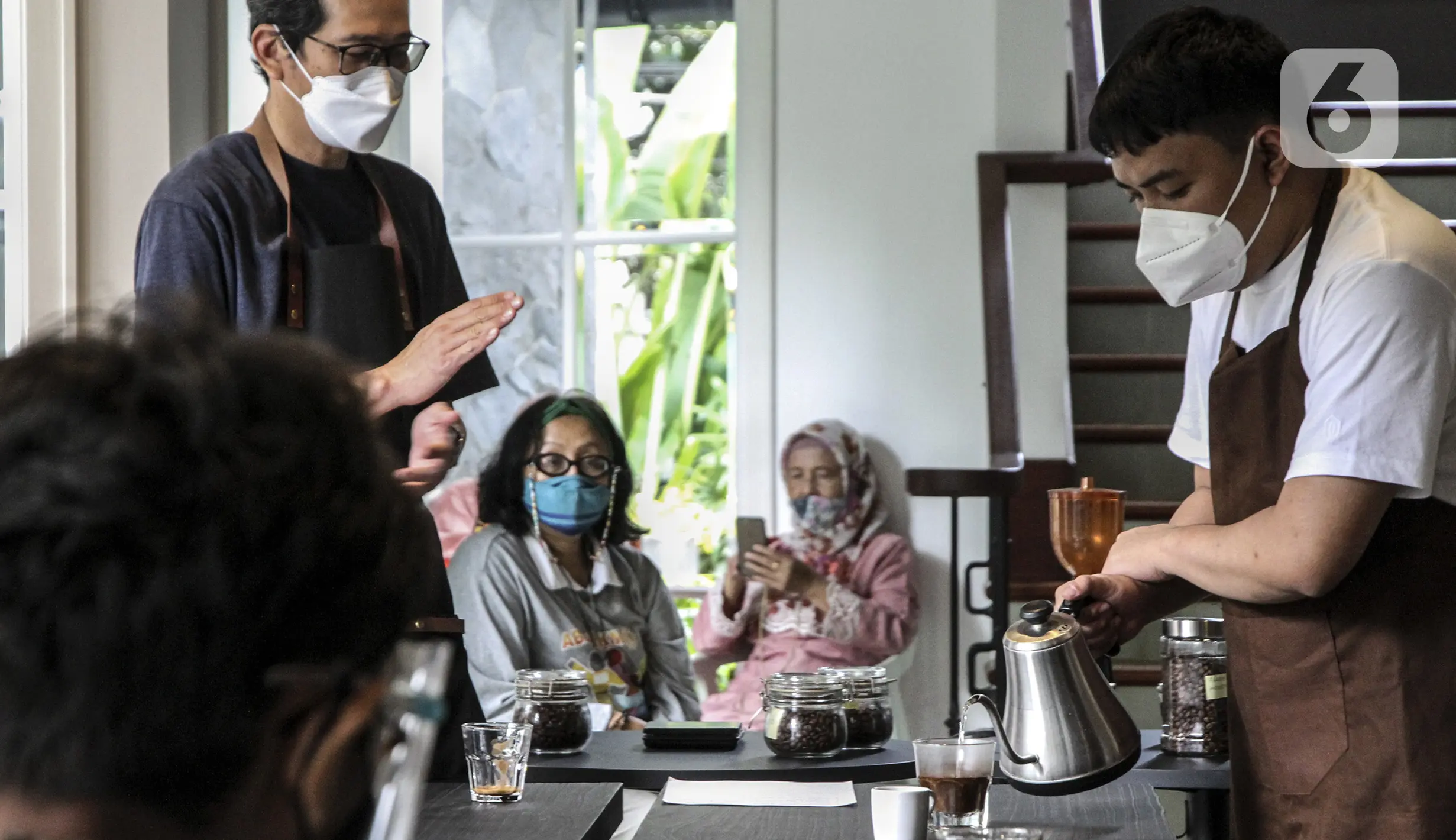 FOTO: Pelatihan Meracik Kopi untuk Anak Berkebutuhan Khusus - Foto ...