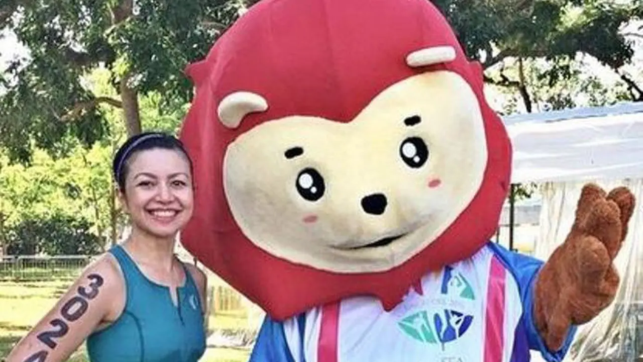 Nila, Maskot Sea Games 2015 Laris Diajak Foto Bareng