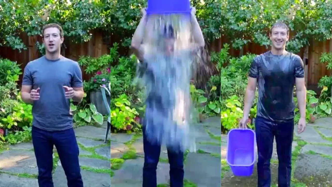 Mark Zuckerberg Ice Bucket Challenge - 1