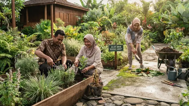 Cara Membuat Kebun Sensorik di Halaman Rumah