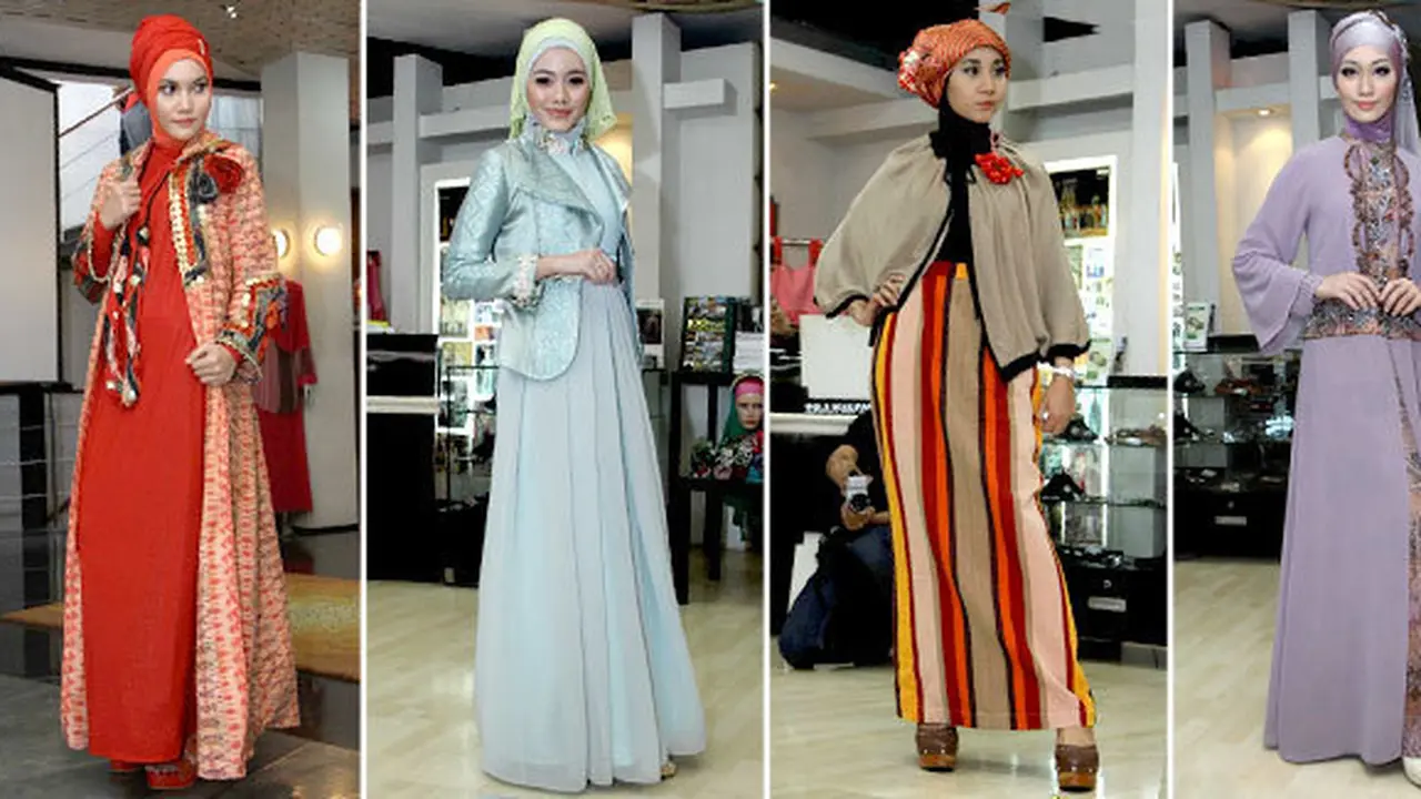 Busana muslim yang akan tampil di Internasional Fair of The Muslim World 2012 | Foto dok. Vemale