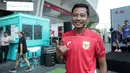 <p>Legenda Timnas Indonesia, Evan Dimas berpose setelah doorstop dengan media dalam acara coaching clinic bersama Nagoya Grampus di Garuda Store, GBK, Senayan Jakarta, Jumat (26/06/2025) pagi WIB. (Bola.com/Bagaskara Lazuardi)</p>