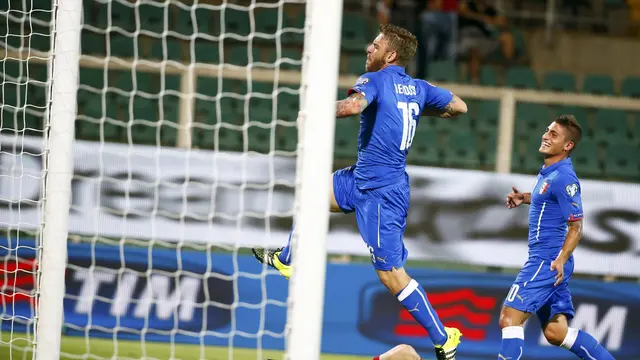 Italia Bekuk Bulgaria, Laga ke-150 Buffon Berjalan Indah 