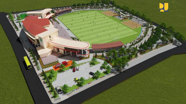 Lapangan Borarsi akan menjadi pusat upacara pembukaan event-event skala nasional maupun internasional di Papua Barat