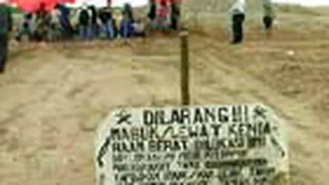 Warga Tuntut Ganti Rugi Perluasan Lahan Bandara