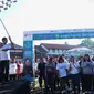 Jalan sehat yang digelar Perum Peruri di empat kabupaten di provinsi Sulawesi Utara.