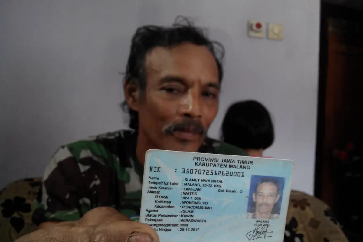 Warga Kabupaten Malang Ini Namanya Slamet Hari Natal