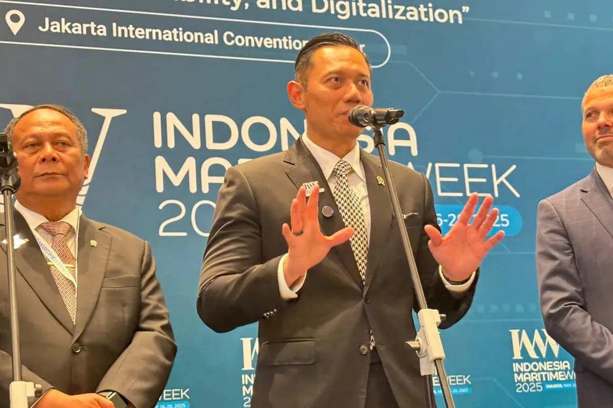 Menteri Koordinator Bidang Infrastruktur dan Pembangunan Kewilayahan, Agus Harimurti Yudhoyono (AHY). (Foto: Liputan6.com/Tira Santia)
