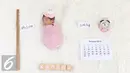 Imut, lucu dan menggemaskan saat Akifa Dhinara Parasady, anak dari Nindy Ayunda menjalani sesi photoshoot baby di rumah kediamannya di Pondok Pinang, Jakarta, Kamis (20/10). (Liputan6.com/Herman Zakharia) 