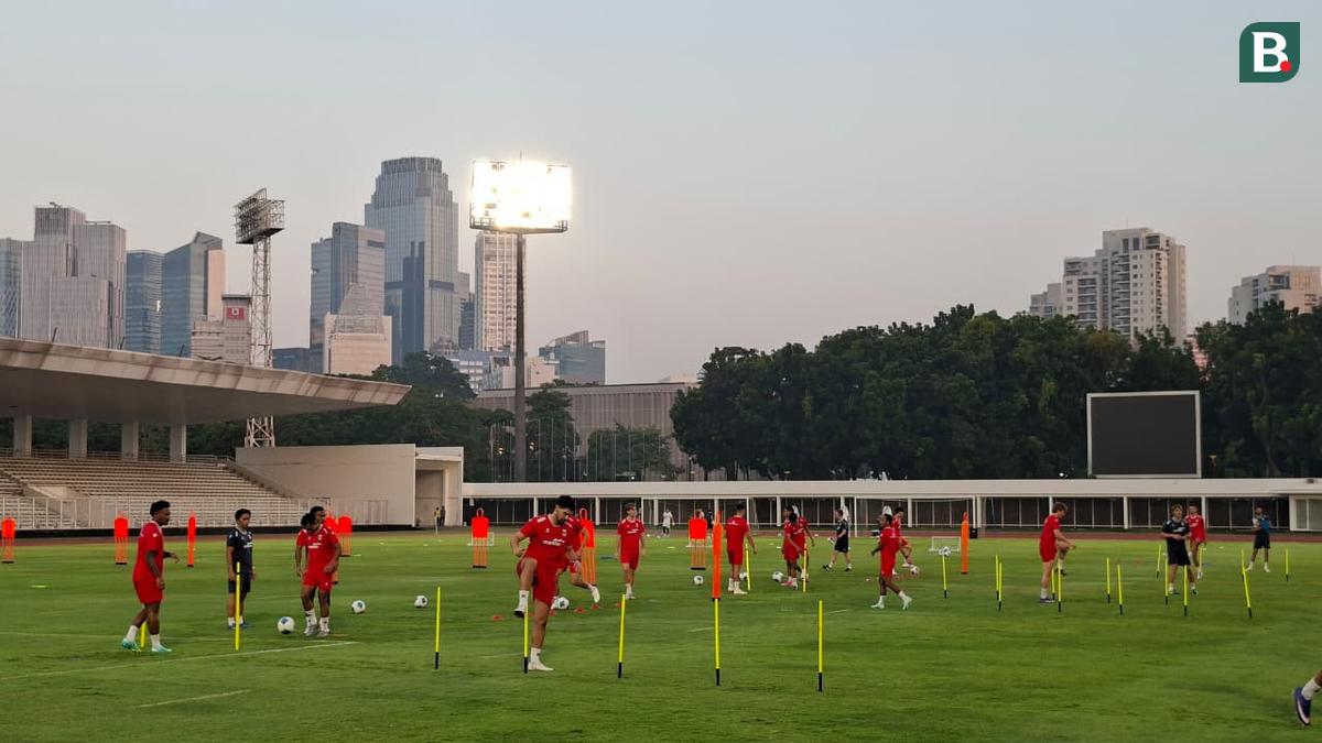 Justin Hubner Hanya Jadi Penonton dalam Sesi Latihan Timnas Indonesia Hari Ini, Mathew Baker Bisa Jadi Starter saat Hadapi Mozambik?