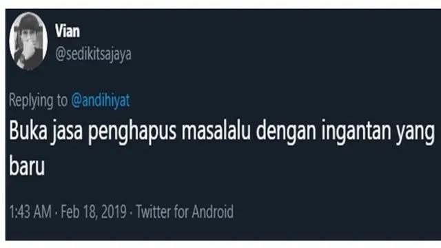 Tawarkan Buka Jasa di Medsos