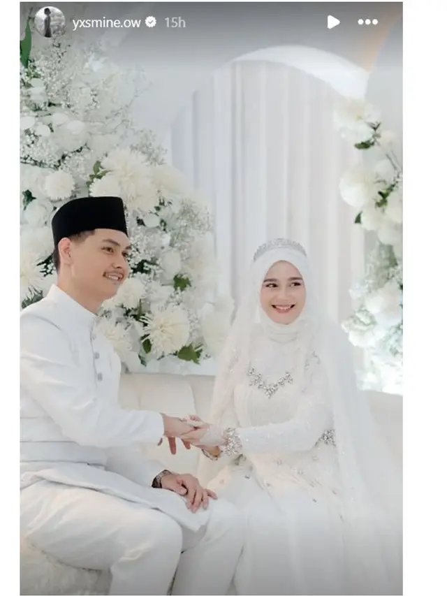 6 Potret Pernikahan Kedua Yasmine Ow dengan Cinta Lamanya, 12 Tahun Saling Suka