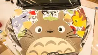 Kreasi Citra Marina untuk My Neighbor Totoro di World of Ghibli Jakarta. (The World of Ghibli Jakarta Team)