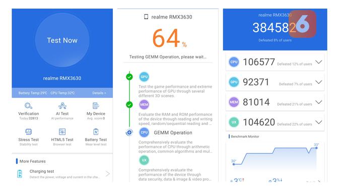 <p>Skor Realme 10 di AnTuTu Benchmark</p>