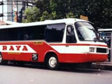 PO Raya yang masih menggunakan model bus kapsul. (Source: Ist)