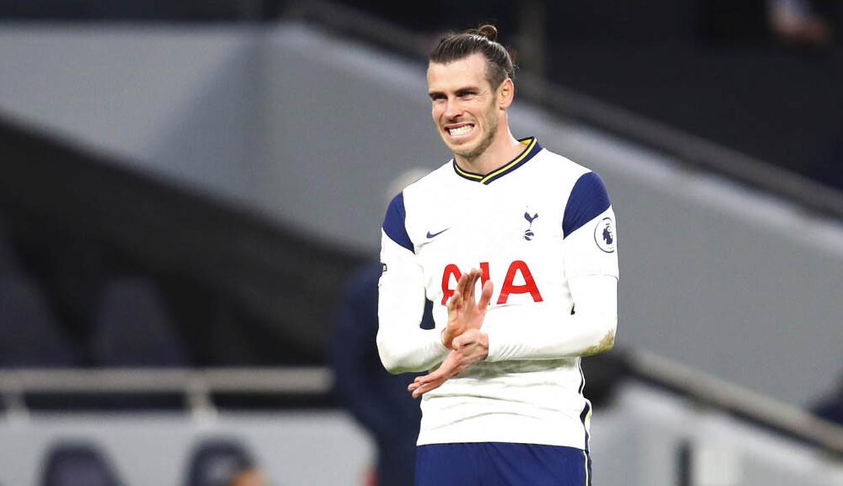 Gareth Bale - Penyerang Tottenham Hotspur itu kini memiliki 43,6 juta pengikut di Instagramnya dan menjadi pesepak bola dengan pengikut tertinggi di Wales. (Julian Finney/ Pool via AP)