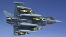 Eurofighter Typhoon adalah salah satu jet tempur paling canggih saat ini (Dokumentasi Eurofighter)