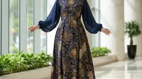 7 Model Gamis Terbaru Batik Kombinasi Sifon, Tampil Anggun dan Elegan di Setiap Acara