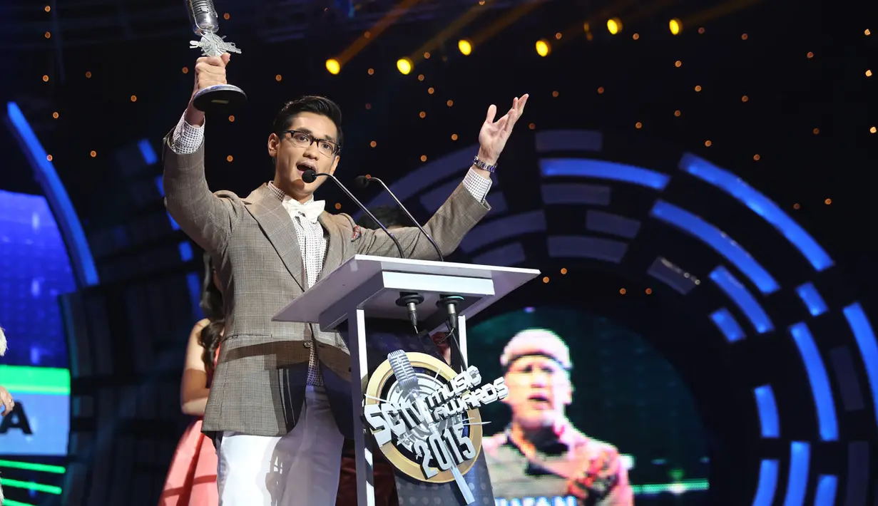 Afgan memenangkan Penyanyi Solo Pria Paling Ngetop (Foto: Wimbarsana/Bintang.com)