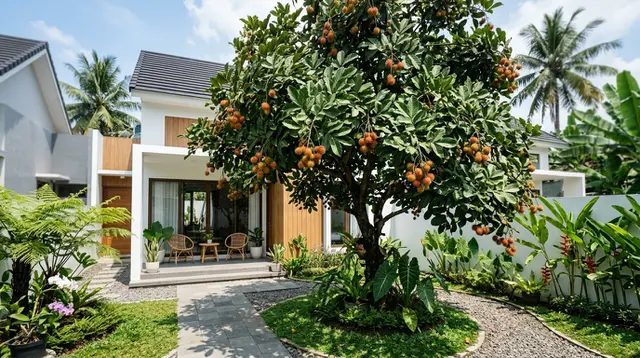 9 Pohon Buah dengan Bentuk Daun yang Menarik, Cocok untuk Taman Rumah