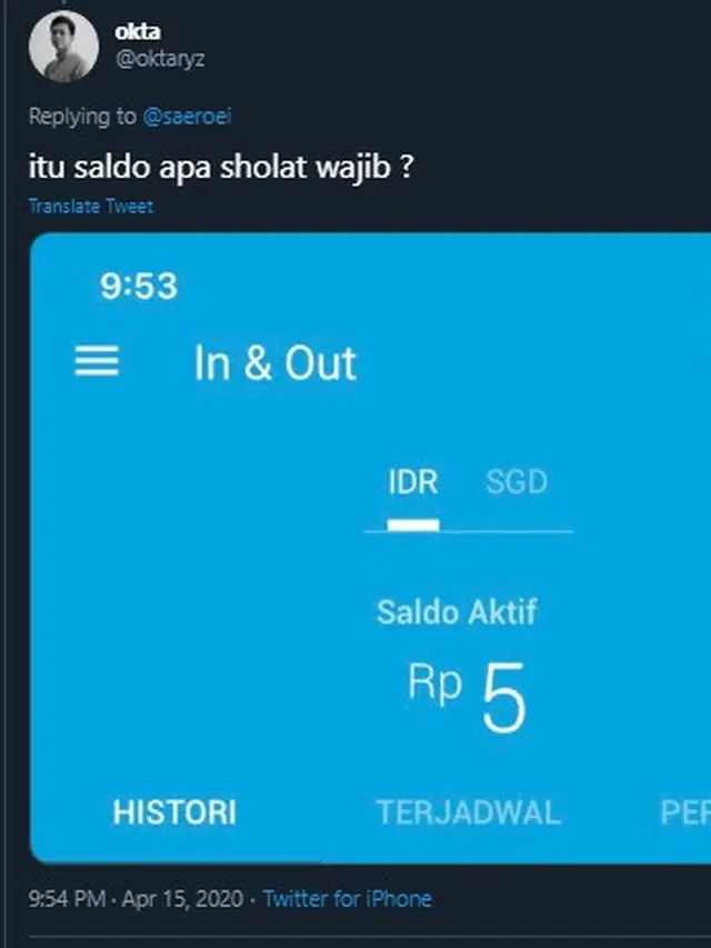 7 Cuitan Netizen Pamer Isi Saldo Ini Malah Bikin Ngakak