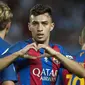 Munir El Haddadi akhirnya dipinjamkan ke Valencia sebagai alat barter transfer Paco Alcacer (JORGE GUERRERO / AFP)