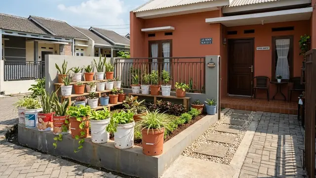 Ide Taman Kecil Murah Meriah untuk Rumah Subsidi