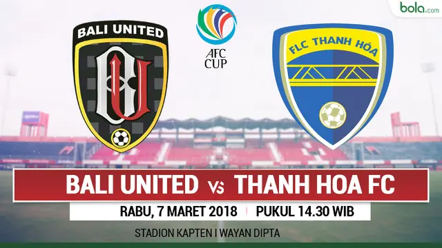 Bali United Vs Thanh Hoa FC