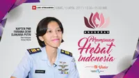 Pilot Heli TNI AU Fariana Dewi: Saya Hidup di Dunia Laki-Laki
